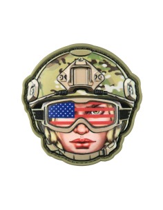 M-TAC Embleem Emoji USA PVC
