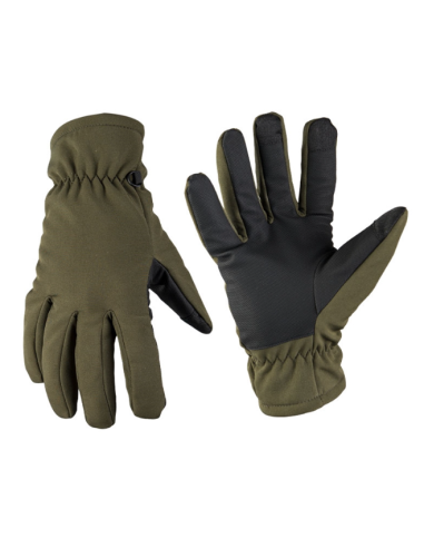 Mil-Tec Softshell Gloves Thinsulate Olive
