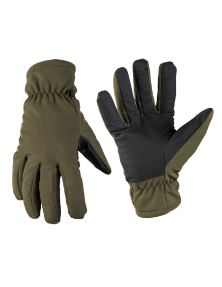 Mil-Tec Softshell Gloves Thinsulate Olive