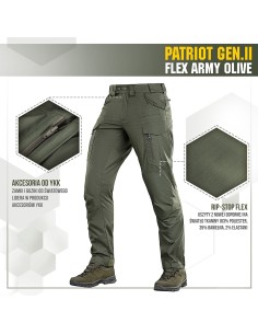 M-TAC Patriot Gen.II Flex Taktikalised Püksid (erinevad värvid)