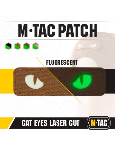 M-TAC CAT EYES Laser Cut Embleem Cordura 500D (erinevad värvid)