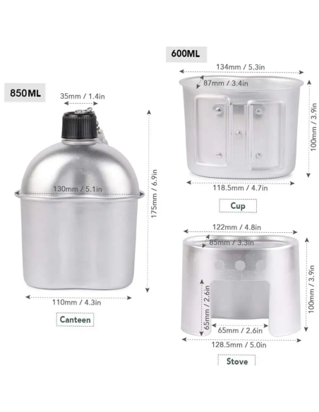 Marine Core Style Outdoor Bottle Set
