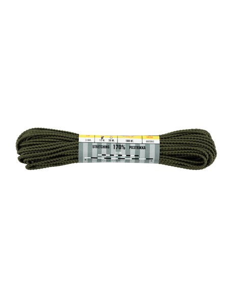 M-TAC Shock-Cord Paracord 3 mm Dragon Skin (erinevad värvid)