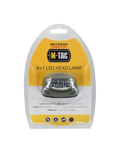 M-TAC 4+1 LED Headlamp (various colors)