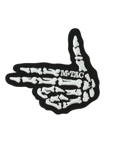 M-TAC Skeleton Shooter Patch (Embroidery) Cordura 500D