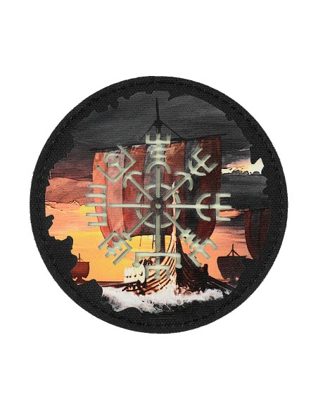 M-TAC Patch Vegvisir/Drakkar Round (80mm) Cordura 500D