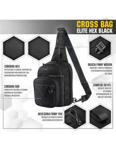 M-TAC Cross Bag Elite Hex (various colors)
