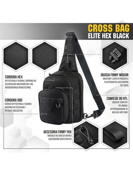M-TAC Cross Bag Elite Hex (erinevad värvid)