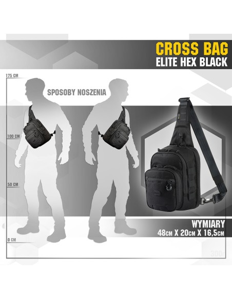 M-TAC Cross Bag Elite Hex (various colors)
