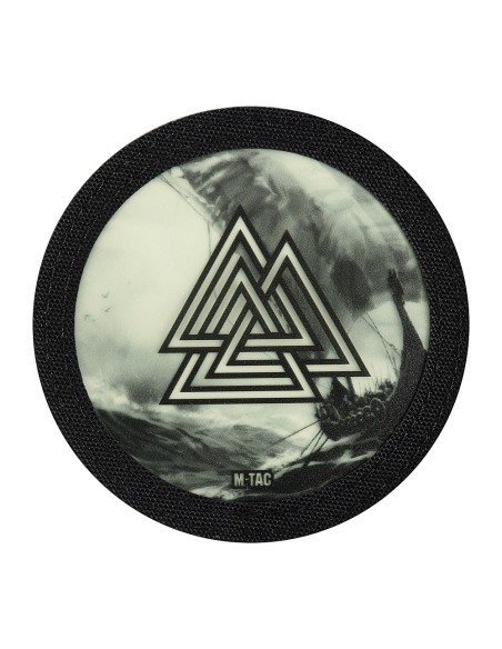 M-TAC Patch Walknut/Drakkar Round (80mm) Cordura 500D