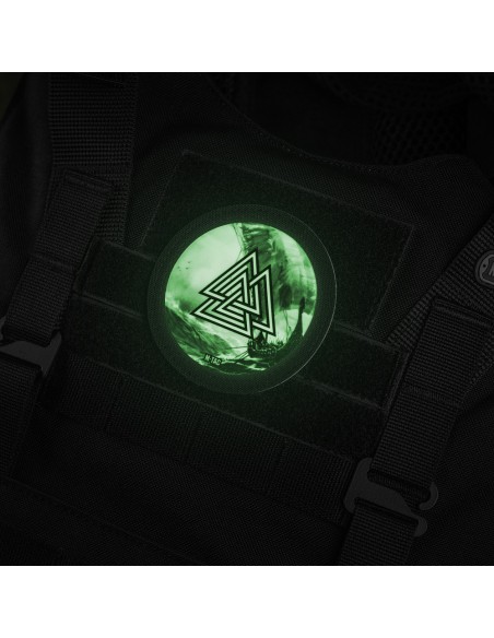 M-TAC Patch Walknut/Drakkar Round (80mm) Cordura 500D
