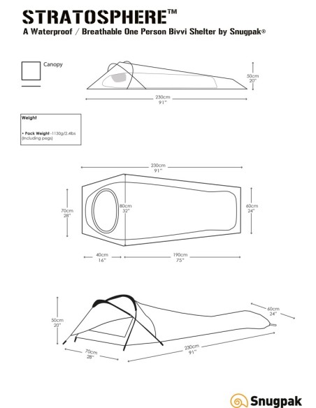 Snugpak ühemehetelk Strhatosphere (oliiv)