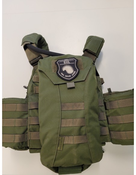 Steelcore Warrior DCS plaadikandjal komplekt (oliiv-suurus M)