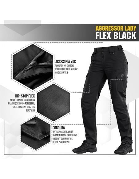 M-TAC Aggressor Lady Flex Tactical Pants (various colors)