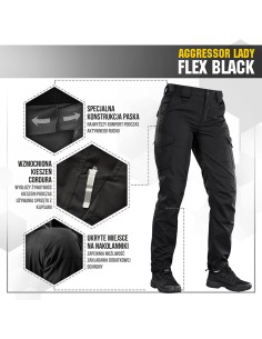 M-TAC Aggressor Lady Flex Tactical Pants (various colors)