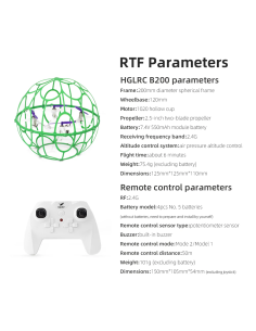 HGLRC B200 Soccer Drone