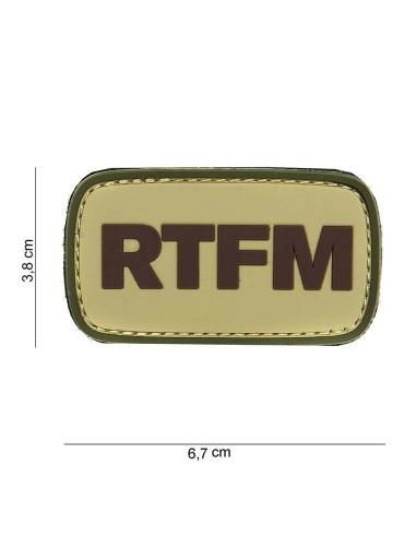 RTFM PVC Embleem
