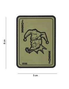 Joker PVC Embleem (roheline)