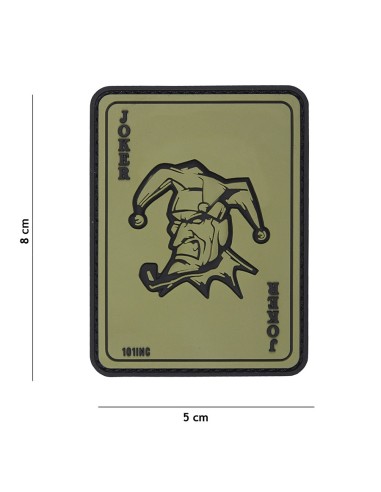 Joker PVC Embleem (roheline)