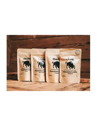 Charki Pork Jerky Variety Pack 4 × 50 g