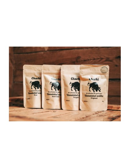 Charki Pork Jerky Variety Pack 4 × 50 g