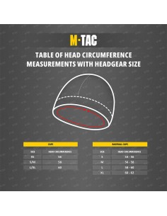M-Tac Rip-Stop Flecce Helmet Liner (various colours)