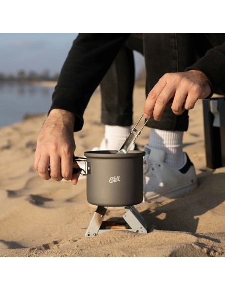 Esbit Folding Outdoor Cutlery Titanium