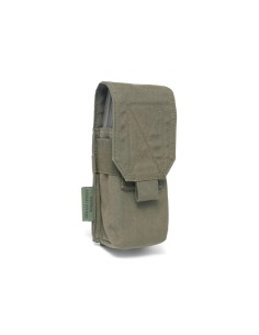 Warrior M4 SINGLE  salvetasku klapiga, kahele salvele (oliiv)