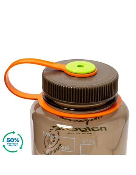 NALGENE DRINKING BOTTLE WIDE NECK "SUSTAIN" 1 LITER (multiple colours)