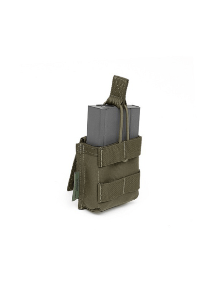 Warrior Single 7.62 x 51 mm Lahtine Salvetasku, ühele salvele (Ranger Green)
