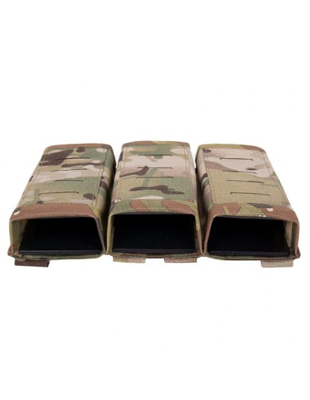 Warrior Laser Cut Triple Snap Mag Pouch 5,56 (various colours)