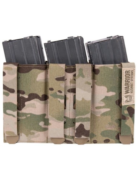 Warrior Laser Cut Triple Snap Mag Pouch 5,56 (various colours)