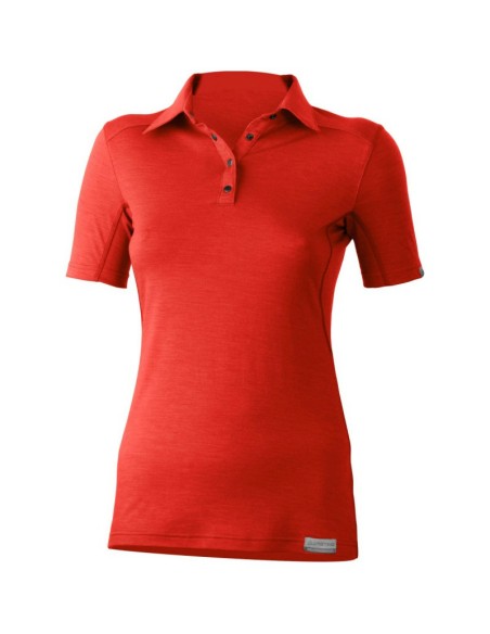 Lasting ALISA Women's Merino Wool Polo Shirt