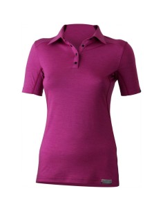 Lasting ALISA Women's Merino Wool Polo Shirt