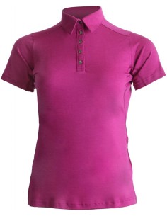 Lasting ALISA Women's Merino Wool Polo Shirt