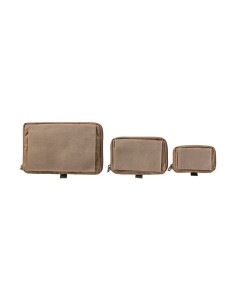Tasmanian Tiger Mesh VL Pouch Storage Bag Set (Coyote)