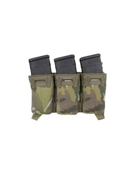 Agilite Pincer™ Placard Multi-Caliber Triple Mag Pouch (various colours)