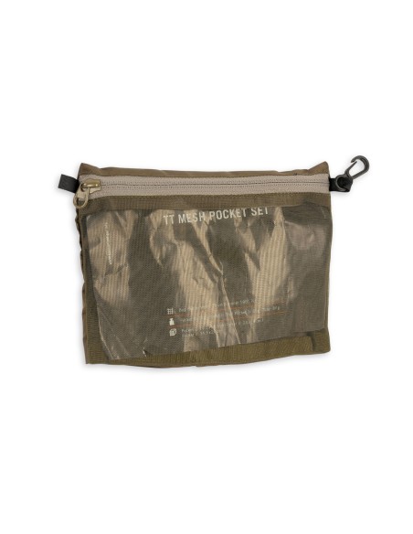 Tasmanian Tiger Mesh Pocket Set (Olive green)