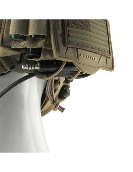 Agilite Bridge-Tactical Helmet Accessory Platform (various colours)