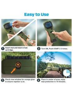Thermacell MR300 Portable Mosquito Repeller (Olive green)