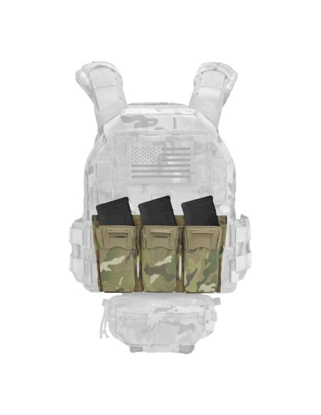 Agilite Pincer™ Placard 5.56 Triple Mag Pouch (various colours)