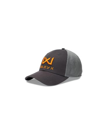 Wiley X Trucker Cap - Dark Grey / Orange WX/Wiley X