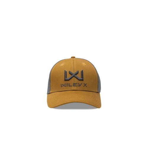 Wiley X Trucker Cap - Tan/Grey / Grey WX/Wiley X