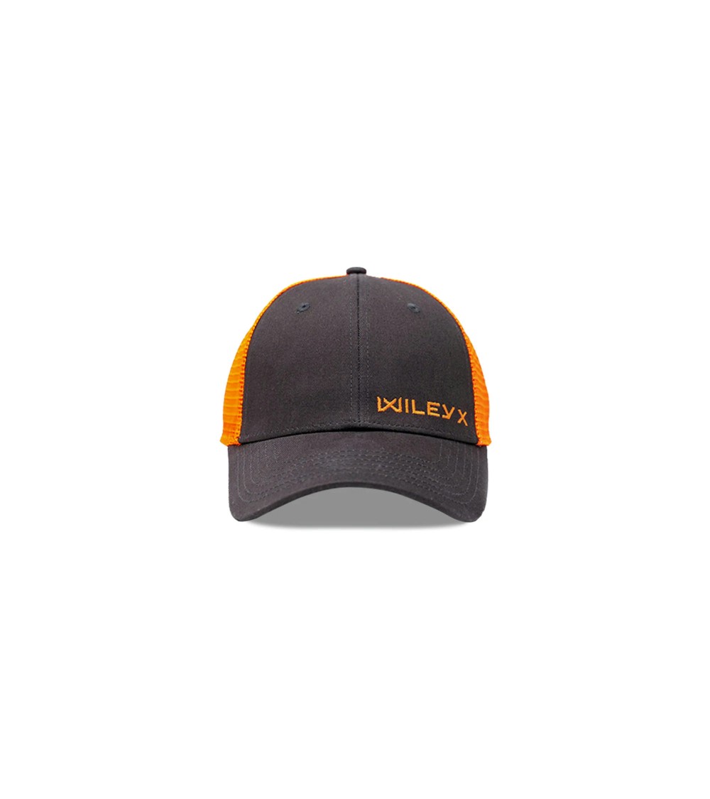 Wiley X Trucker Cap - Dark Grey/Signal Orange / Signal Orange Wiley X
