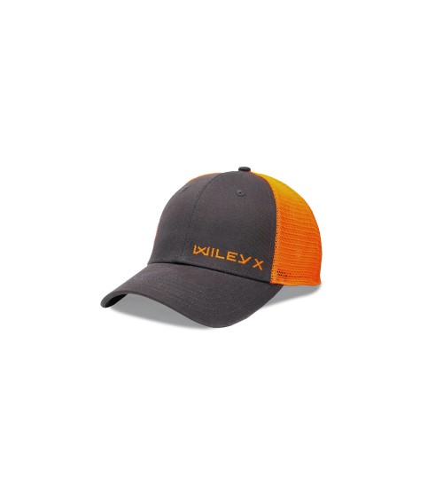 Wiley X Trucker Cap - Dark Grey/Signal Orange / Signal Orange Wiley X