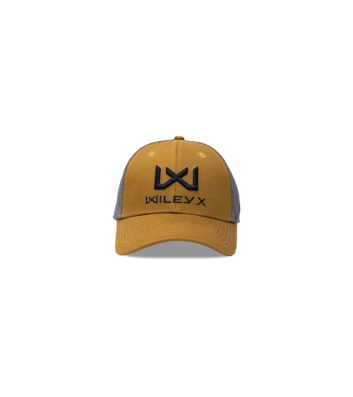 Wiley X Trucker Cap - Tan/Grey / Black WX/Wiley X