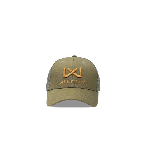 Wiley X Trucker Cap - Olive Green / Tan WX/Wiley X