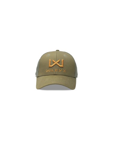 Wiley X Trucker Cap - Olive Green / Tan WX/Wiley X