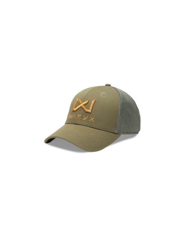 Wiley X Trucker Cap - Olive Green / Tan WX/Wiley X