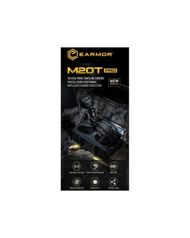 Earmor M20T PRO Elektroonilised mürasummutavad kõrvatropid, Bluetoothiga